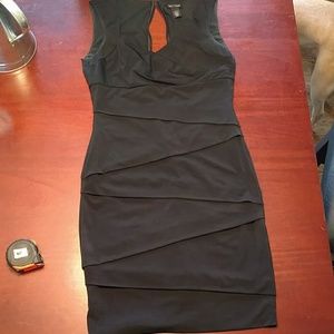 WHBM size 8 form fitting bodycon dress